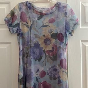 Beautiful floral dress.